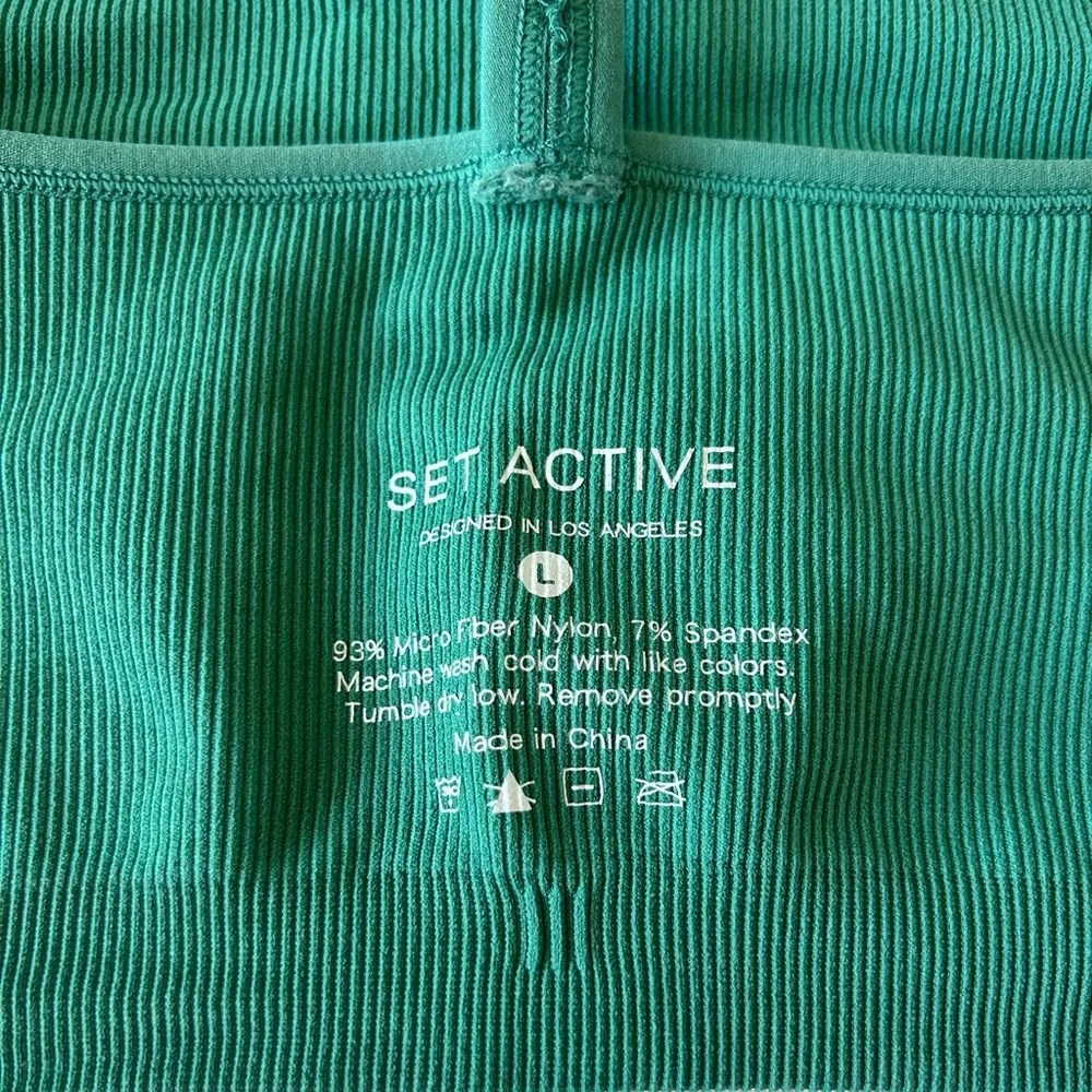 Set Active Sculptflex Ribbed V Bra - Picture 3 of 3